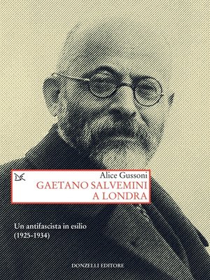 cover image of Gaetano Salvemini a Londra